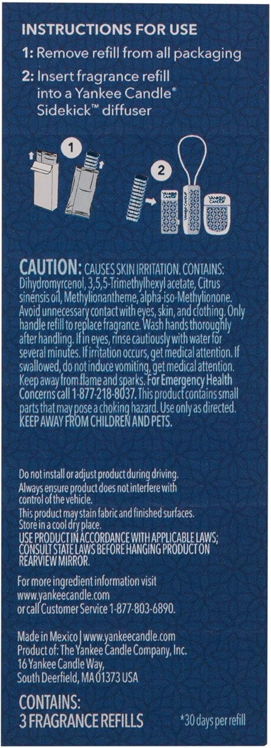 imageYankee Candle Bahama Breeze Sidekick Fragrance Refill Triple 106 ozBahama Breeze