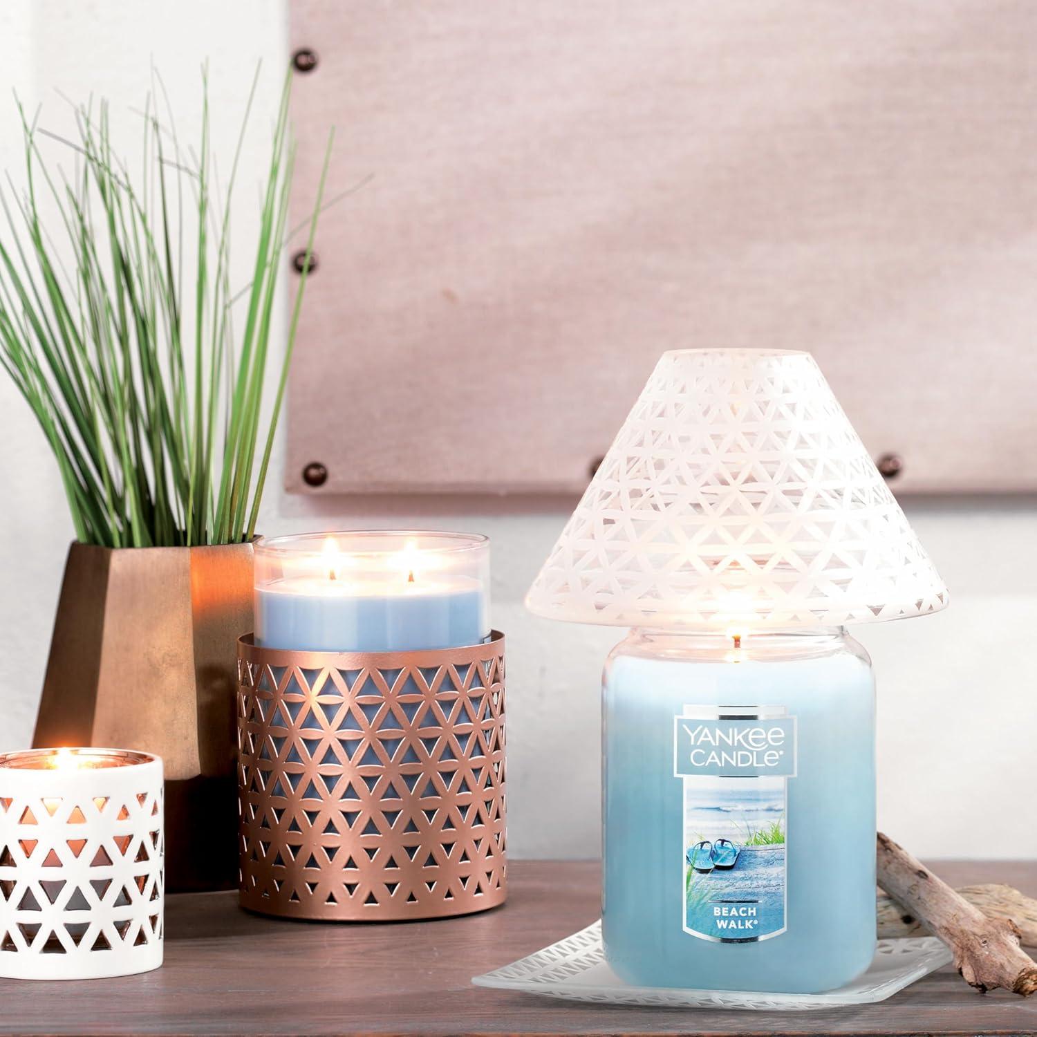 imageYankee Candle Beach Walk Scented Classic 22oz Large Jar Single Wick Candle Over 110 Hours of Burn Time Multicolored