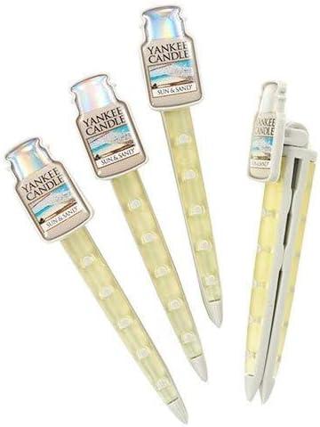 imageYankee Candle Car Air Fresheners Car Vent Stick Bahama Breeze Scented Includes 4 Odor Neutralizing Sticks Each Lasts Up To 2 Weeks1 Count Pack of 1