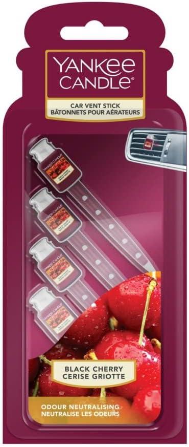 imageYankee Candle Car Air Fresheners Car Vent Stick Bahama Breeze Scented Includes 4 Odor Neutralizing Sticks Each Lasts Up To 2 Weeks1 Count Pack of 1