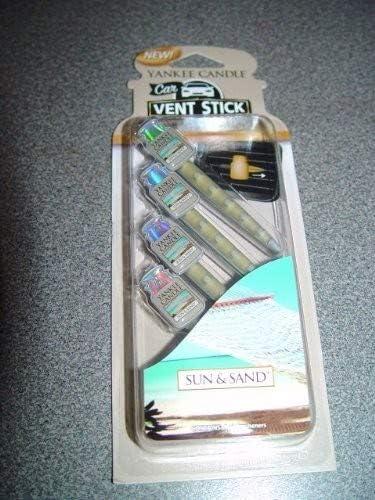 imageYankee Candle Car Air Fresheners Car Vent Stick Bahama Breeze Scented Includes 4 Odor Neutralizing Sticks Each Lasts Up To 2 Weeks1 Count Pack of 1