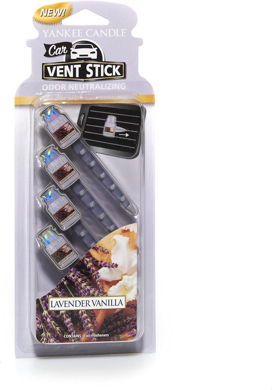imageYankee Candle Car Air Fresheners Car Vent Stick Bahama Breeze Scented Includes 4 Odor Neutralizing Sticks Each Lasts Up To 2 Weeks1 Count Pack of 1
