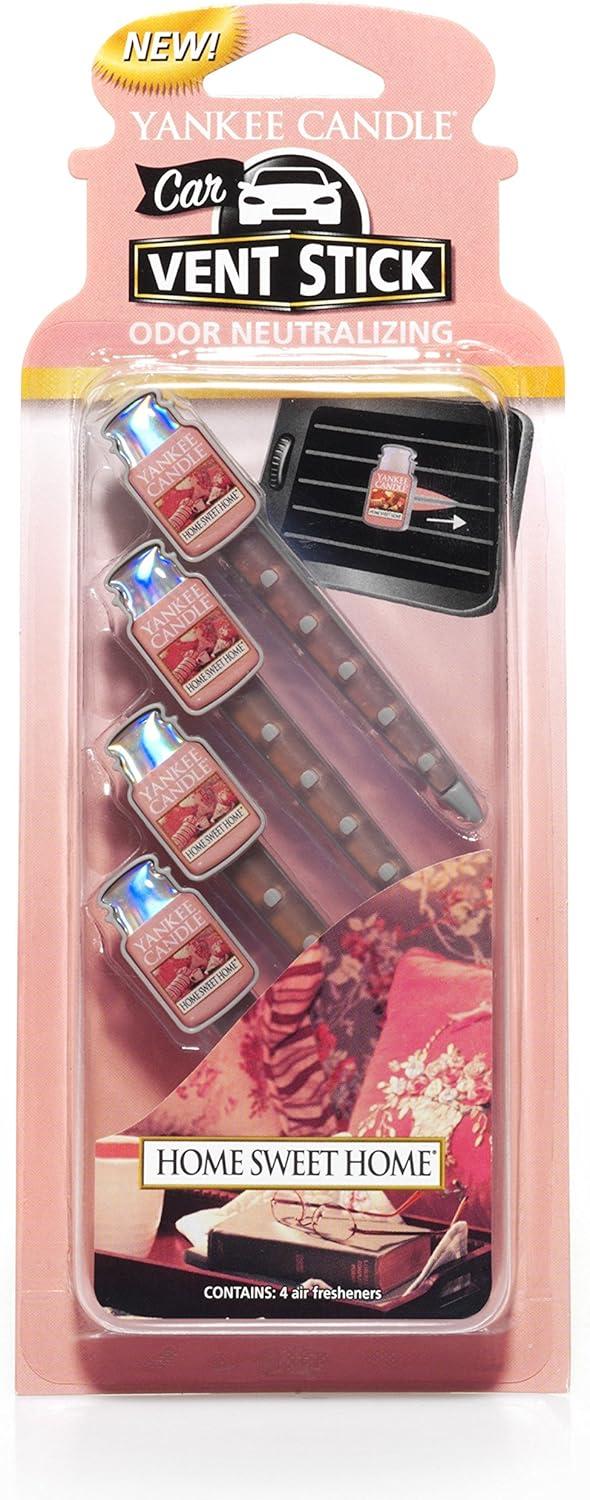 imageYankee Candle Car Air Fresheners Car Vent Stick Bahama Breeze Scented Includes 4 Odor Neutralizing Sticks Each Lasts Up To 2 Weeks1 Count Pack of 1