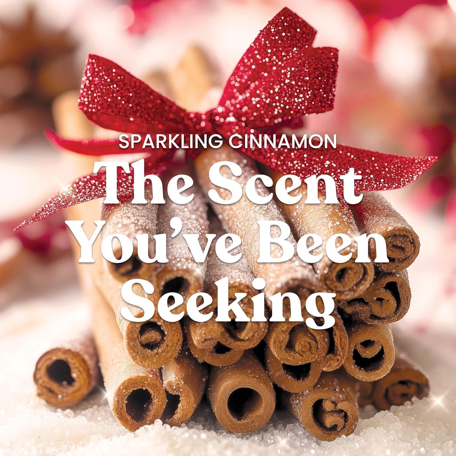 imageYankee Candle Christmas Cookie Scented Candle 22oz Large Jar with up to 150 Hour Burn Time Giftable HolidaysSparkling Cinnamon