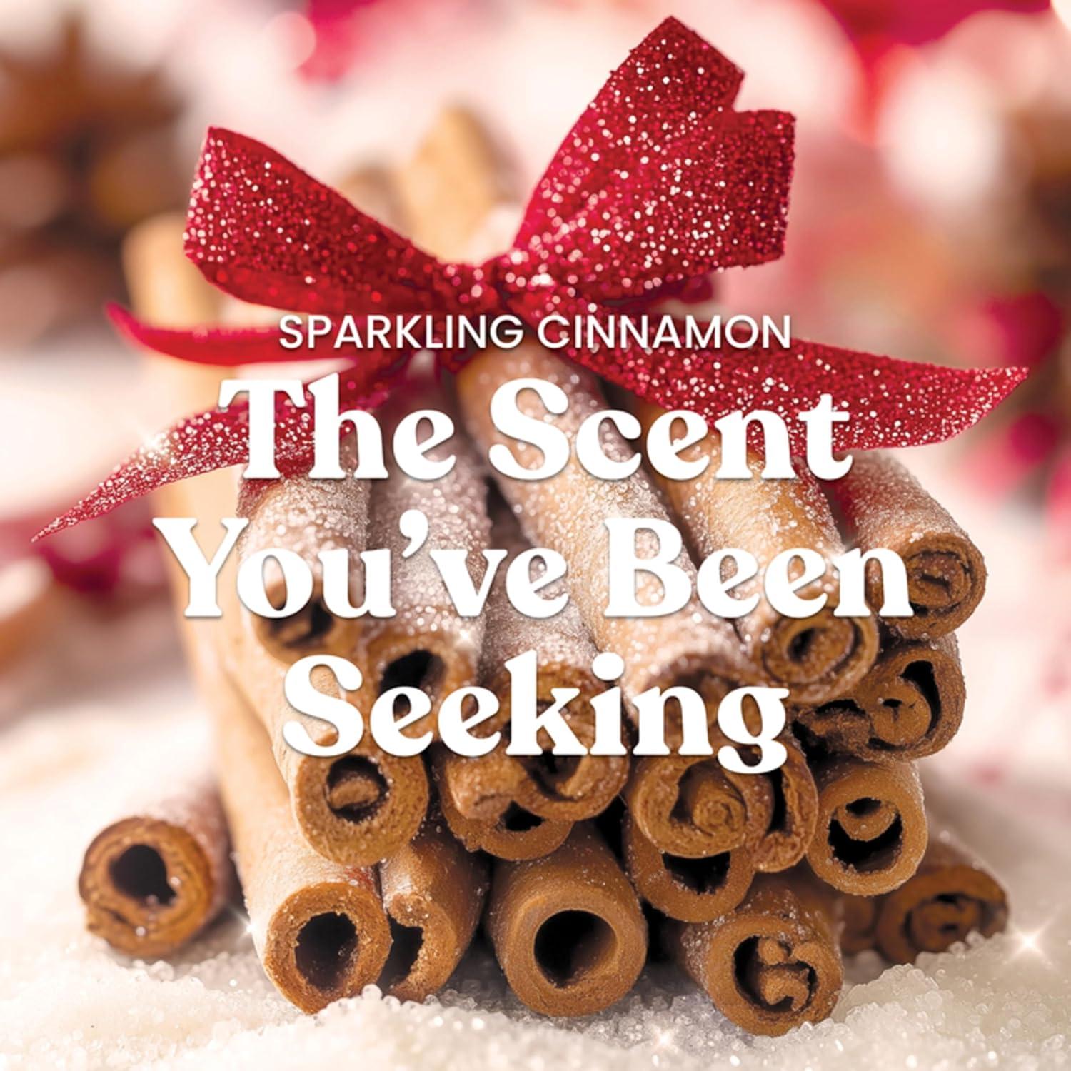 imageYankee Candle Christmas Cookie Scented Candle 22oz Large Jar with up to 150 Hour Burn Time Giftable HolidaysSparkling Cinnamon