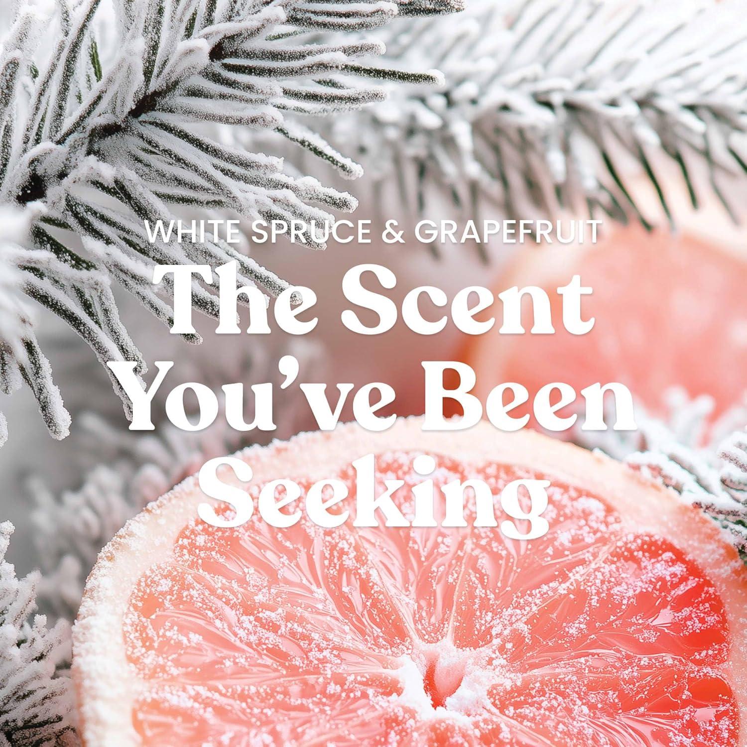 imageYankee Candle Clean Cotton Scented Candle 22oz Large Jar with up to 150 Hour Burn Time Giftable BirthdaysWhite Spruce Grapefruit