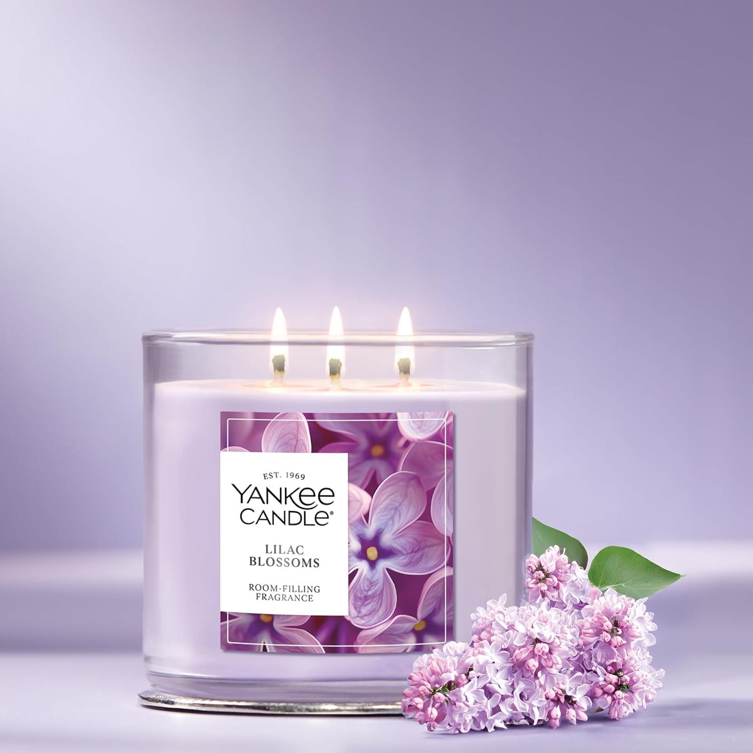 imageYankee Candle Midnight Jasmine Scented Candle 22oz Large Jar with up to 150 Hour Burn Time GiftableLilac Blossoms