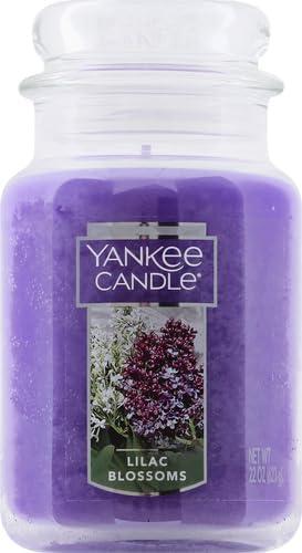 imageYankee Candle Midnight Jasmine Scented Candle 22oz Large Jar with up to 150 Hour Burn Time GiftableLilac BlossomsOld
