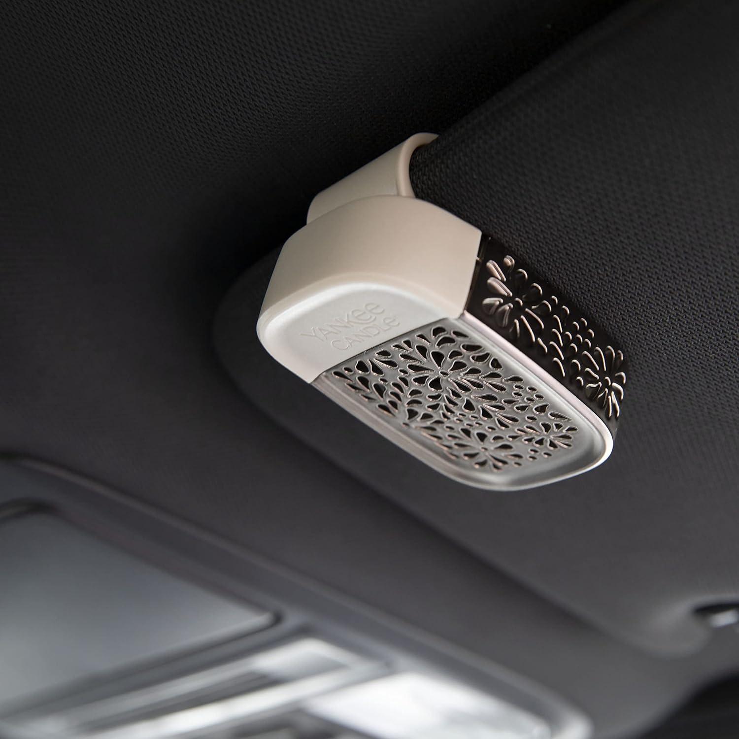 imageYankee Candle Pink Sands Sidekick Visor Clip Fragrance Kit with Two Refills XO