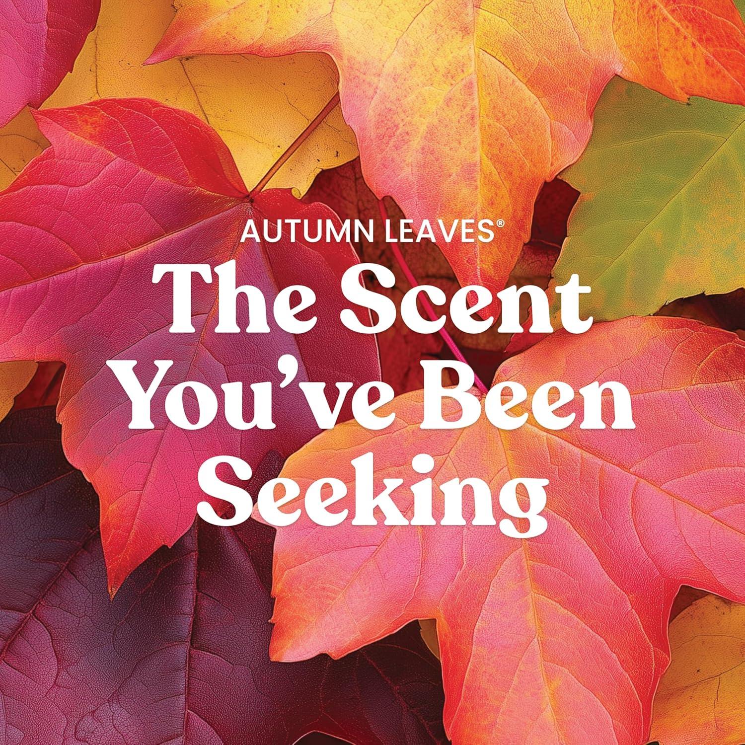 imageYankee Candle Sugared Cinnamon Apple Scented Candle 22oz Large Jar with up to 150 Hour Burn Time GiftableAutumn Leaves