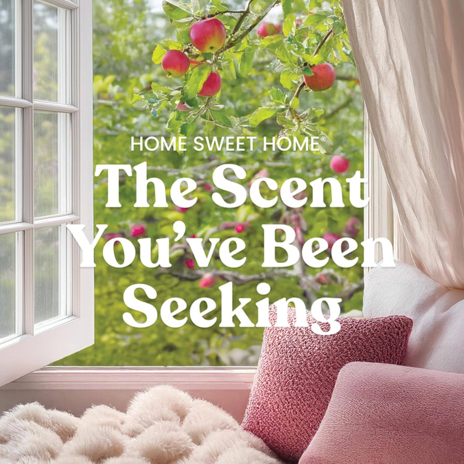 imageYankee Candle Sugared Cinnamon Apple Scented Candle 22oz Large Jar with up to 150 Hour Burn Time GiftableHome Sweet Home