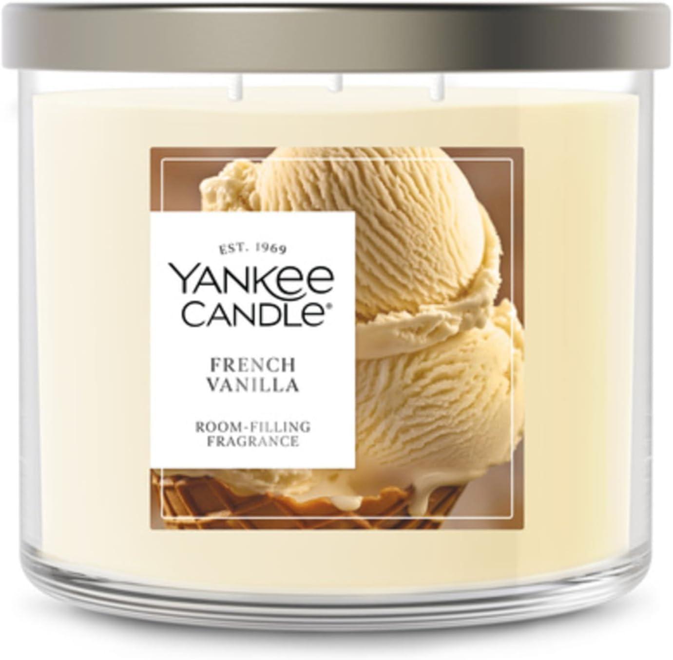 imageYankee Candle Vanilla Cupcake Scented Candle 22oz Large Jar with up to 150 Hour Burn Time Giftable BirthdaysFrench Vanilla