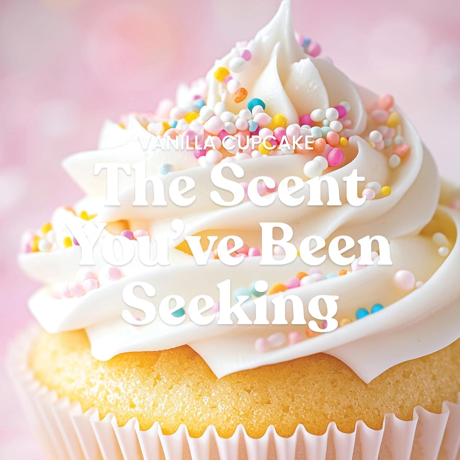 imageYankee Candle Vanilla Cupcake Scented Candle 22oz Large Jar with up to 150 Hour Burn Time Giftable BirthdaysVanilla Cupcake