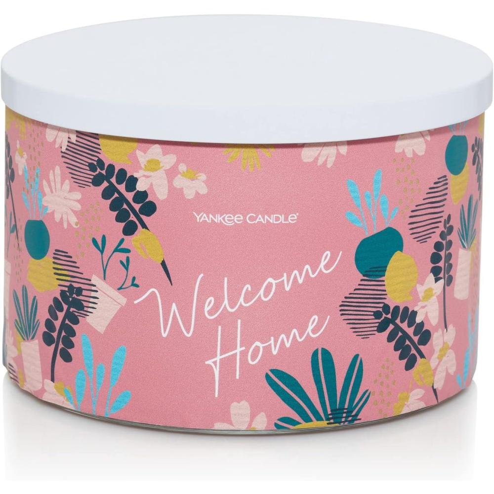 imageYankee Candle 3Wick Candle Home Sweet Home Scentented Candle 18oz HouseWarming Gifts for New HomeHouseApartment