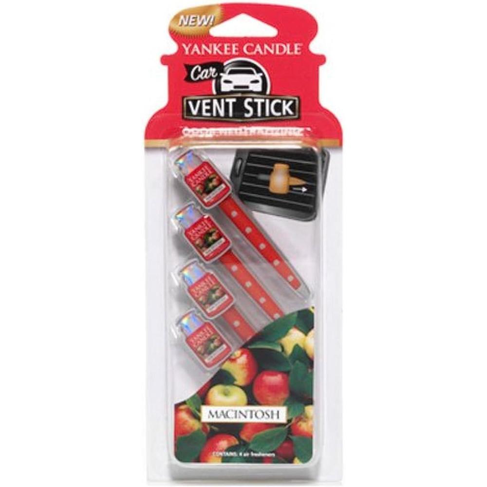 imageYankee Candle Car Air Fresheners Car Vent Stick Bahama Breeze Scented Includes 4 Odor Neutralizing Sticks Each Lasts Up To 2 Weeks4 Count Pack of 1
