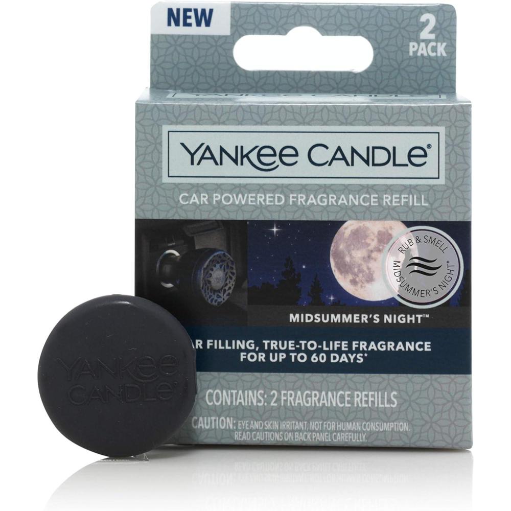 imageYankee Candle Car Powered Fragrance Diffuser Refill Midsummer NightMidSummers Night