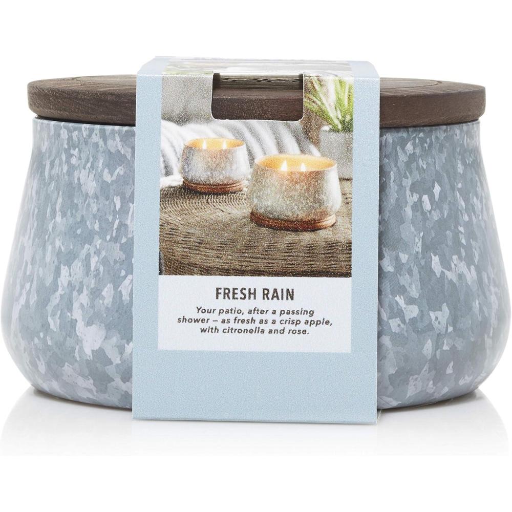 imageYankee Candle Fresh Rain Large Outdoor Candle