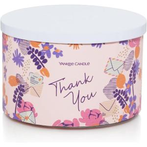 Yankee Candle 3-Wick Candle, Pink Sands Scented Candle, 18oz, Thank You Gift Candle for Teacher Appreciation/Women/Mom/Best Friends