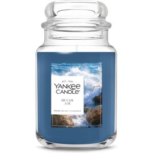 Yankee Candle Clean Cotton, Scented Candle, 22oz Large Jar with up to 150 Hour Burn Time, Giftable, Birthdays(Ocean Air)
