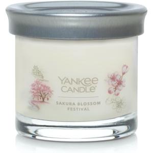 Yankee Candle Large Tumbler Scented Candle with up to 80 Hour Burn Time, Premium Plant Wax Blend for Consistent Burn, 20 oz Tumbler Candle with Room Filling Fragrance, Fresh Cut Roses(Sakura Blossom Festival)