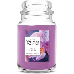 Yankee Candle Pink Sands, Scented Candle, 22oz Large Jar with up to 150 Hour Burn Time, Giftable, Birthdays(Wild Orchid)