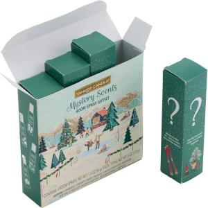 Yankee Candle Room Spray Mystery Box – 4 Pack Assorted Scents – Long Lasting Home & Car Air Freshener, Odor Eliminator, Room Deodorizer, 1.5 oz Each (4 Sprays Total)(Mystery Box)