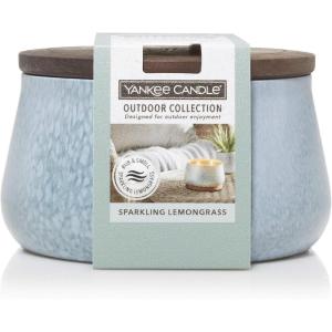 Yankee Candle Sparkling Lemongrass Large Outdoor Candle
