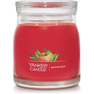 Yankee Candle Studio Scented Candle with up to 50 Hour Burn Time, Premium Plant Wax Blend for Consistent Burn, 10 oz Jar Candle with Room Filling Fragrance, Iced Berry Lemonade(Macintosh)