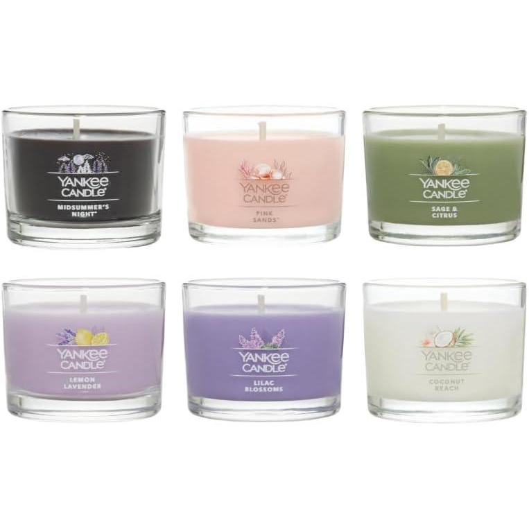 imageYankee Candle Minis Jar Zen Oasis Variety Pack 4 ct Variety PackCoastal Harmony