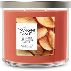 Yankee Candle Large Tumbler Scented Candle with up to 80 Hour Burn Time, Premium Plant Wax Blend for Consistent Burn, 20 oz Tumbler Candle with Room Filling Fragrance, Vanilla Cupcake(Red)