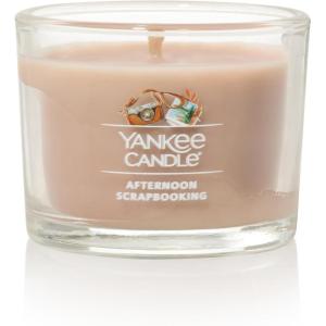 Yankee Candle Minis Jar, Shimmering Christmas Tree, 1.3 OZ (Pack of 6)(Afternoon Scrapbooking)